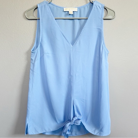 Michael Kors Sleeveless Tie Front Tank Top Size Small - Picture 1 of 6